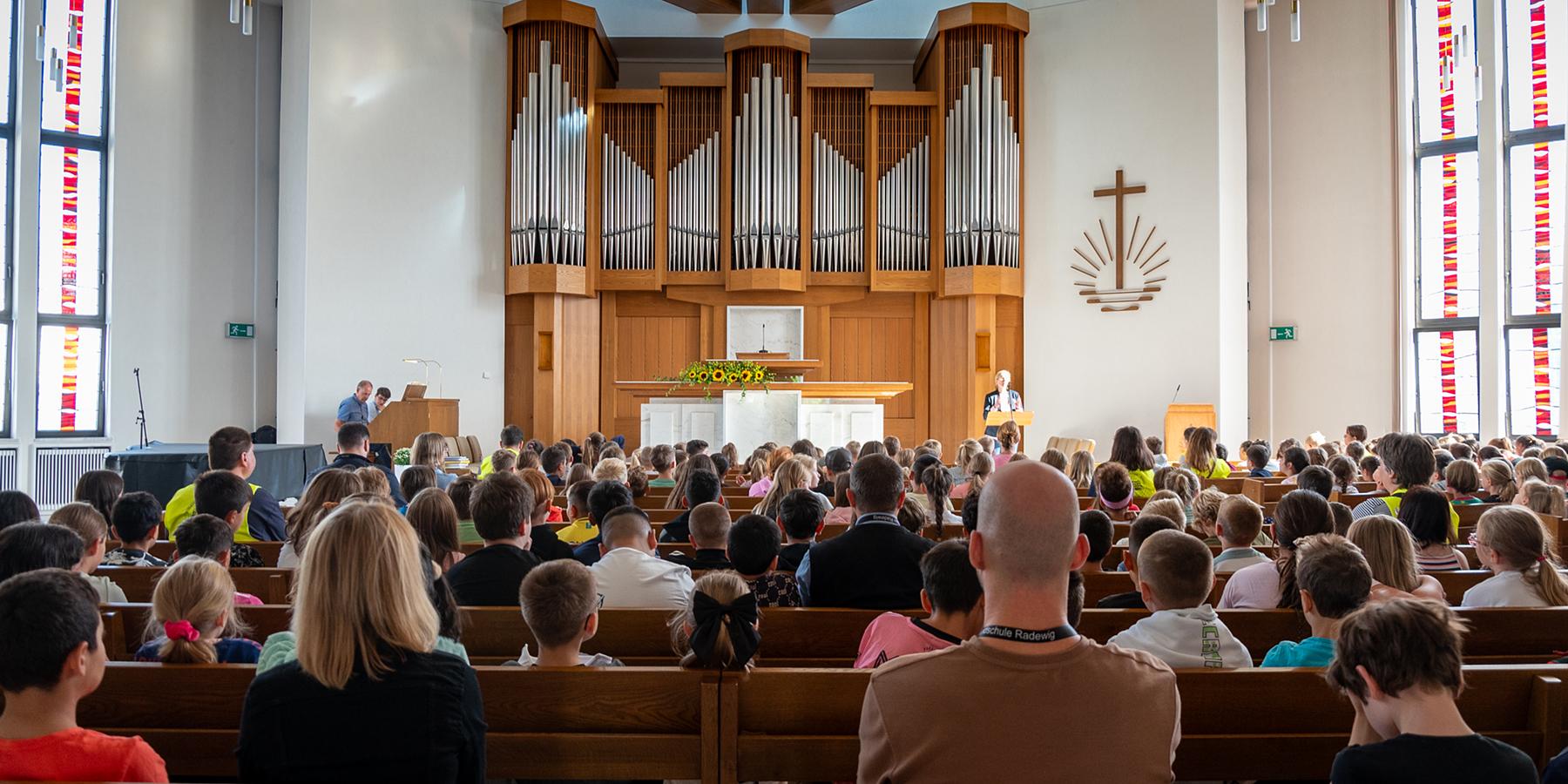 Orgelkonzert für Kinder in der Neuapostolischen Kirche Herford